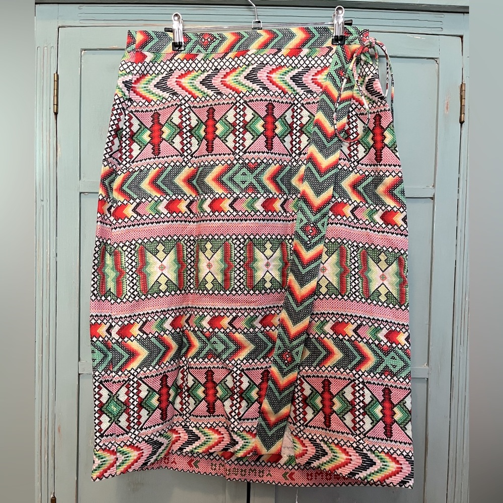 Farm Rio x Yawanawa wrap skirt